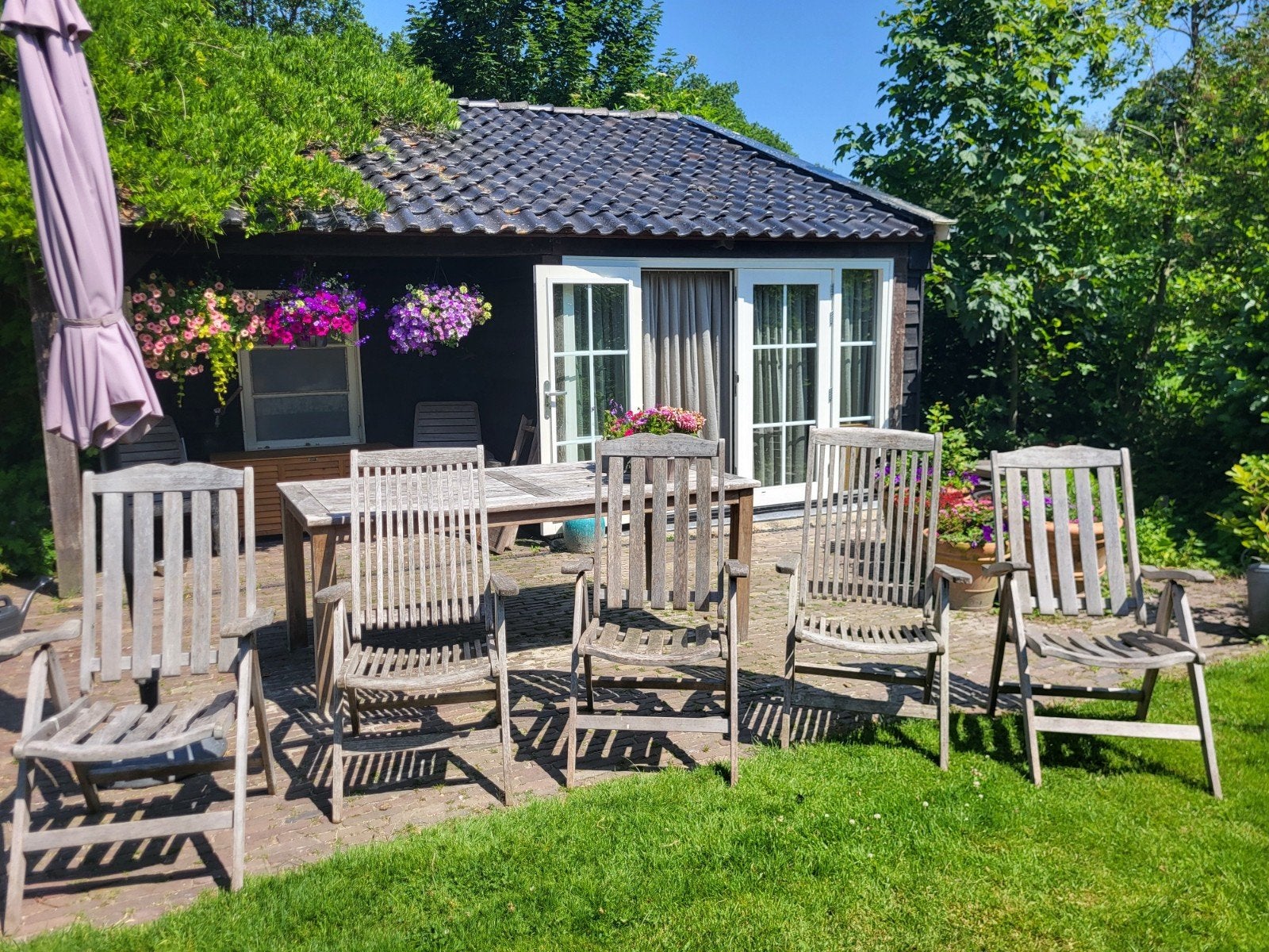Tuinstoelen teakhout, Eén persoon, Ticket of Toegangskaart