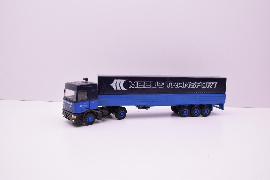 DAF 95  ati   '' Meeus transport  ''  Lion Car, Ophalen of Verzenden, Zo goed als nieuw, Bus of Vrachtwagen, Lion Toys