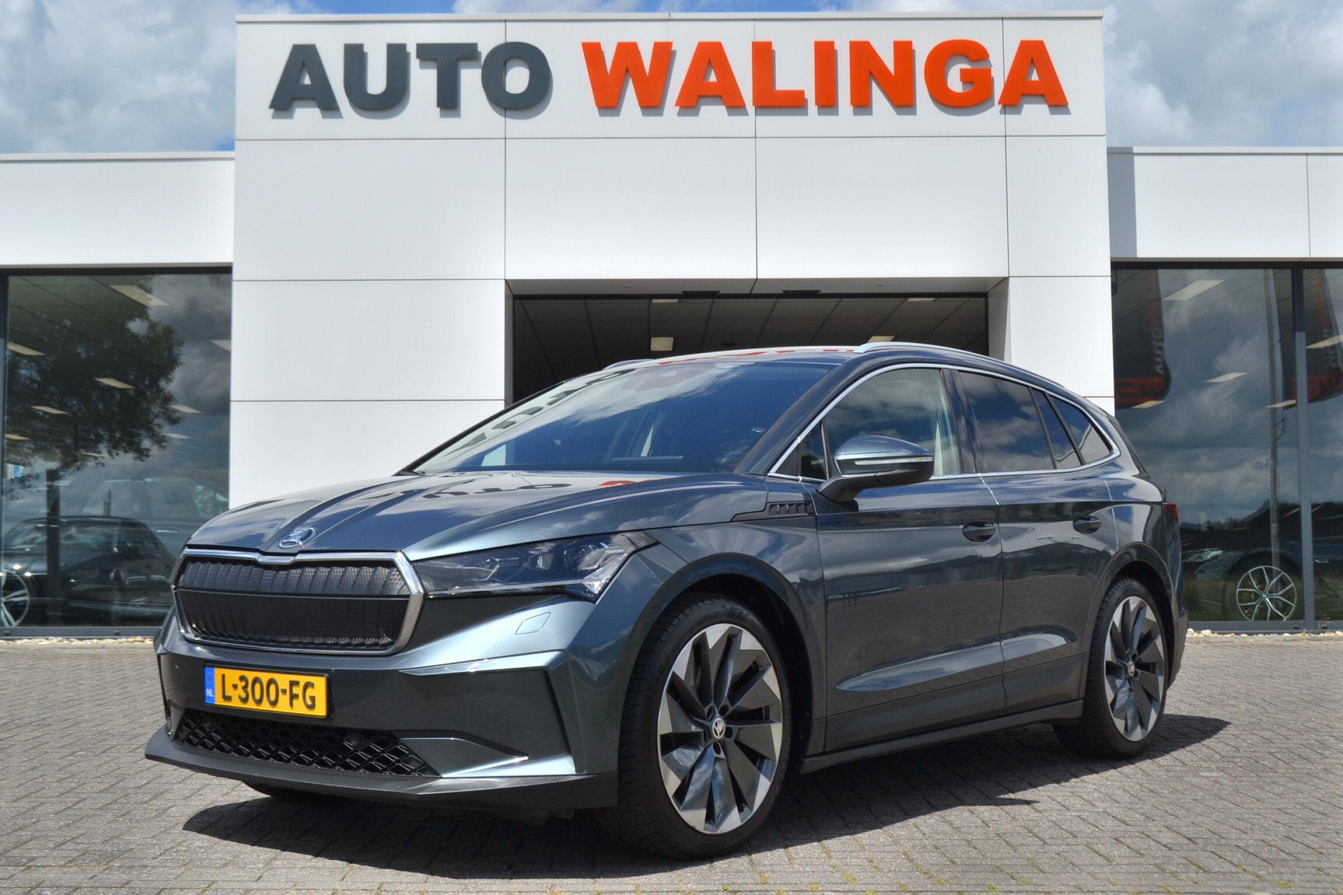 Skoda Enyaq iV Leer | Warmtepomp | Carplay | Matrix Ledkopla, Auto's, Automaat, Achterwielaandrijving, Gebruikt, Zwart