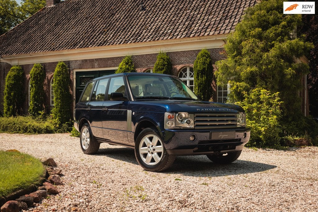 Land Rover Range Rover 4.4 V8 Vogue (286pk) - 100% historie, Auto's, Land Rover, Bedrijf, Te koop, 4x4, ABS, Bi-Xenon koplampen