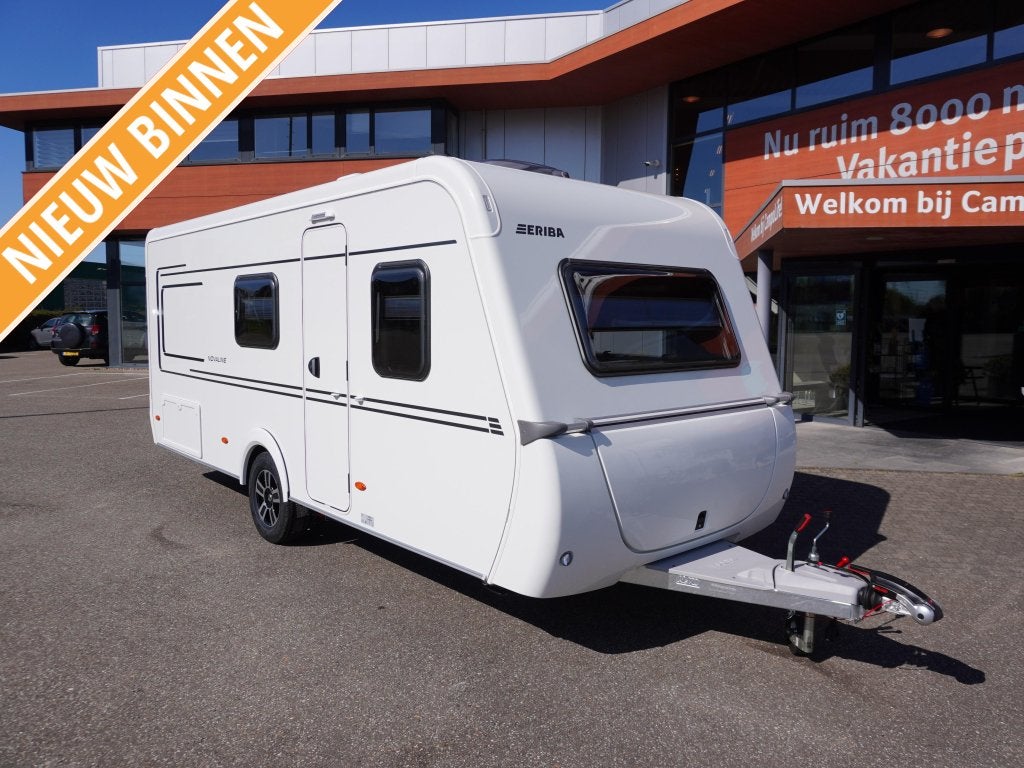Eriba Novaline 485 NIEUW BIJ CAMPOLIFE, Schokbreker, Rondzit, Overige typen, 5 tot 6 meter