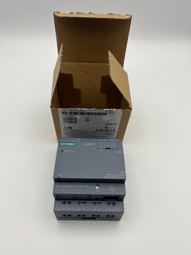 Siemens 6ED1052-2CC08-0BA1 LOGO! 24CEo aansturingsmodule, Hobby en Vrije tijd, Elektronica-componenten, Verzenden, Nieuw, Siemens Prinses Beatrixlaan 800, 2595 BN Den Haag info@siemens.com