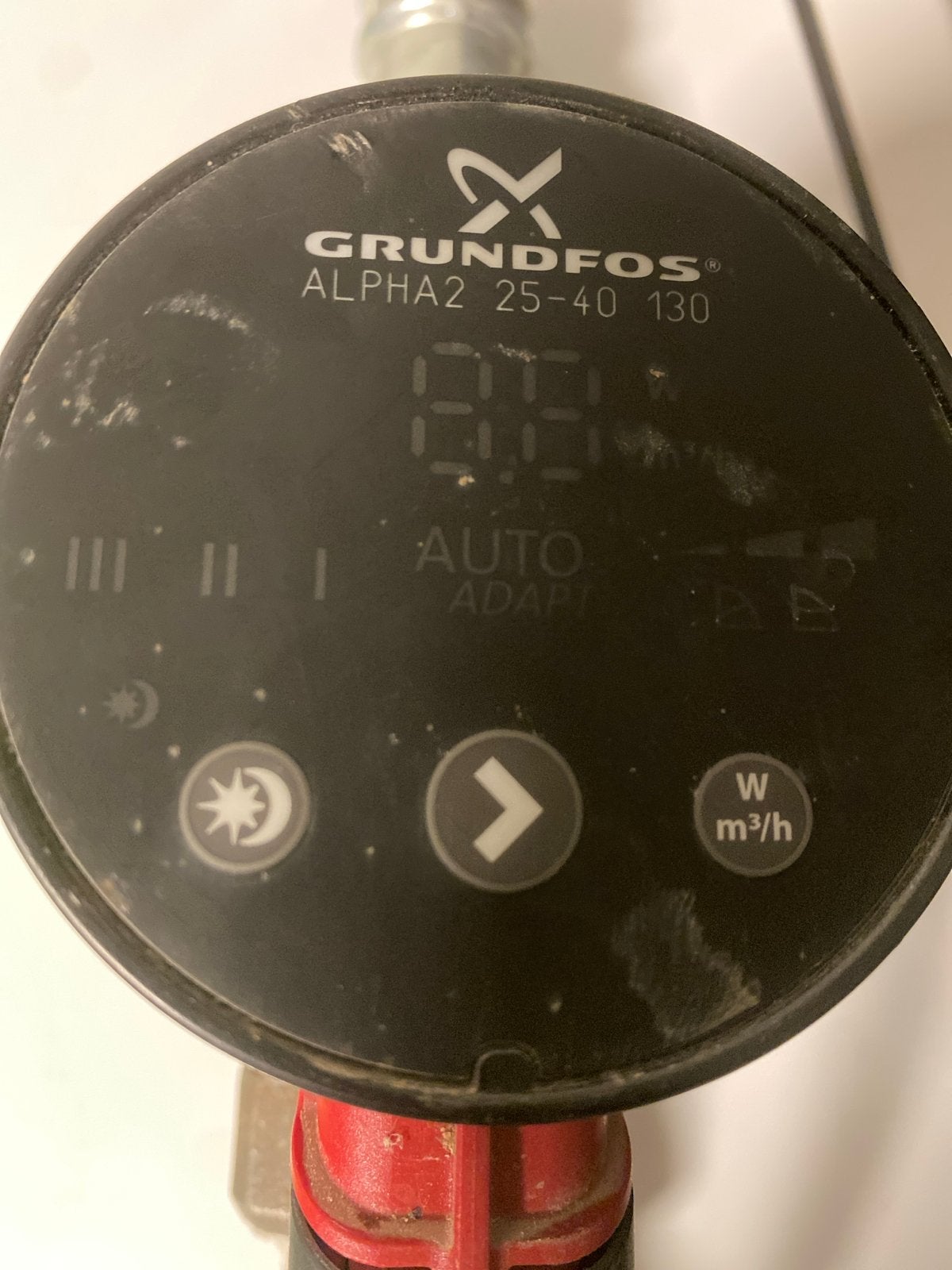 Grundfos ALPHA2 25-40 130 Circulatiepomp, Ophalen of Verzenden, Gebruikt, Elektrisch, Voorzetpomp
