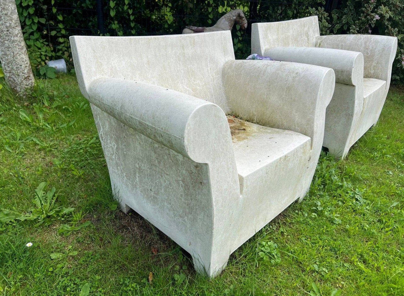 2 X KARTELL BUBBLE CHAIR, Ophalen, Gebruikt, Kunststof