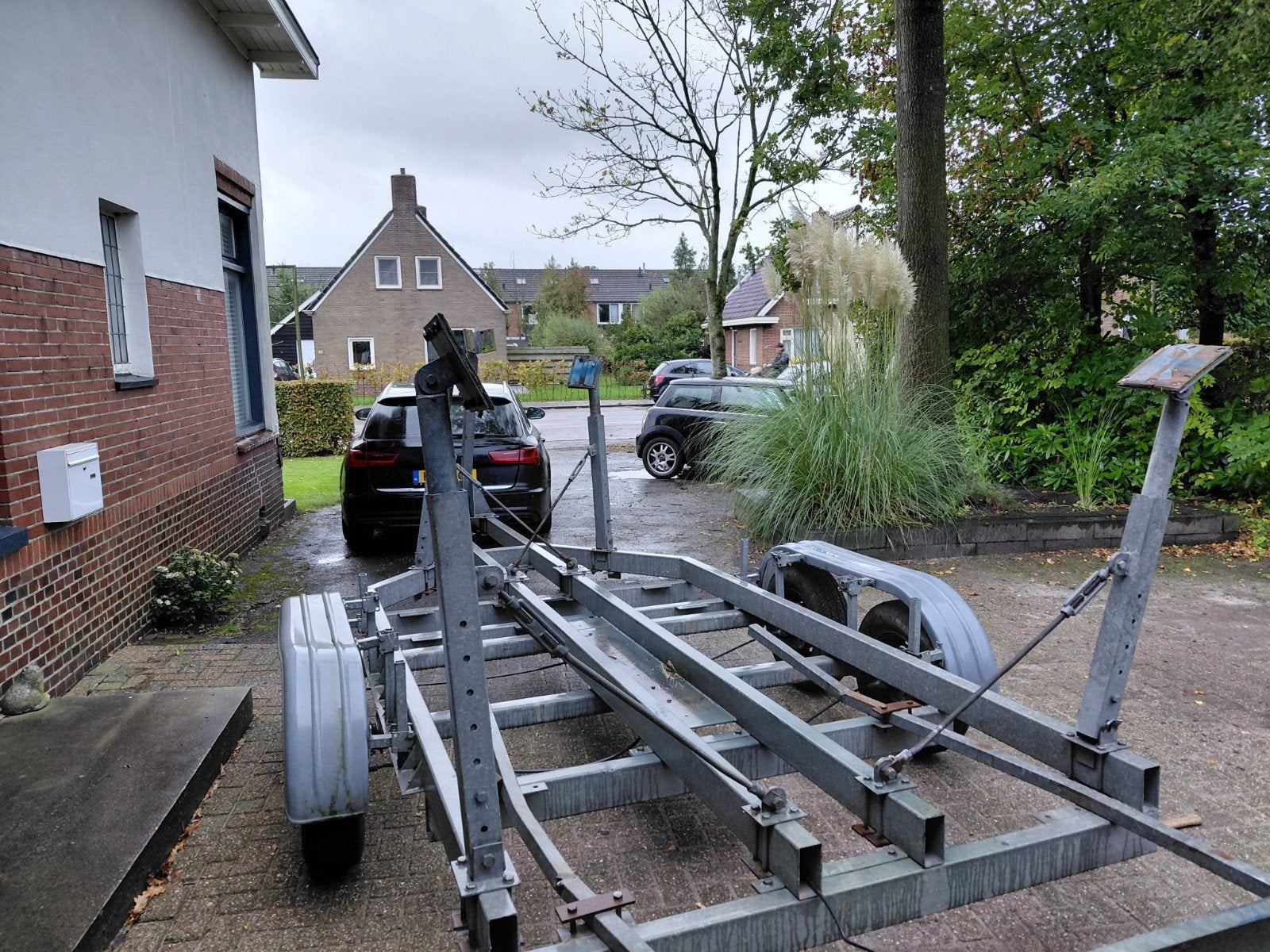 set verstelbare bootsteunen voor zeilboot of kielboot, Watersport en Boten, Ophalen of Verzenden, Gebruikt