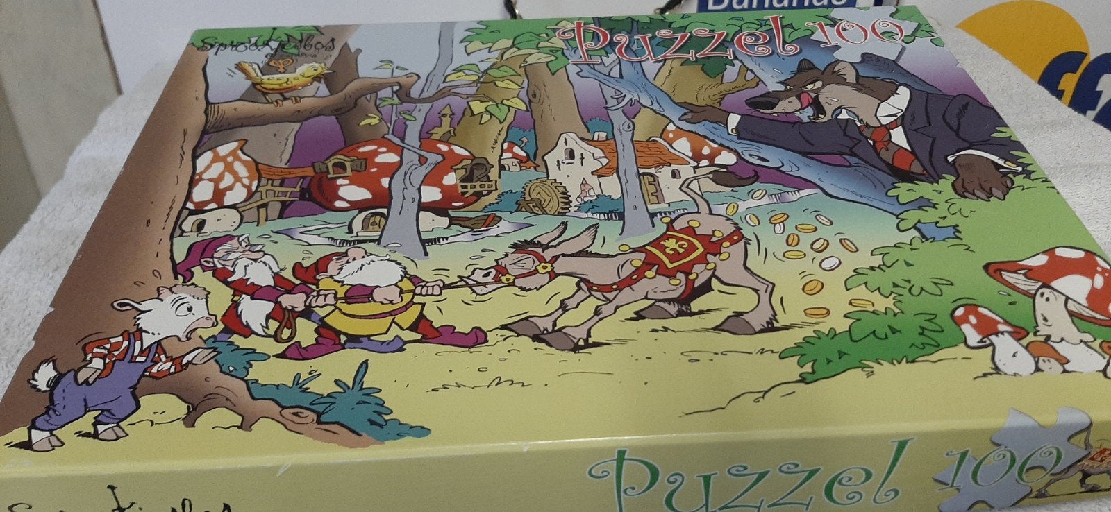 Efteling Puzzel 100 stukjes - Sprookjesbos, Ophalen of Verzenden, Gebruikt, Overige typen