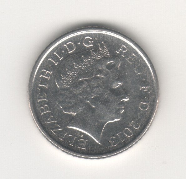 5 pence Verenigd Koninkrijk 2013 (M 272), Ophalen of Verzenden, Overige landen