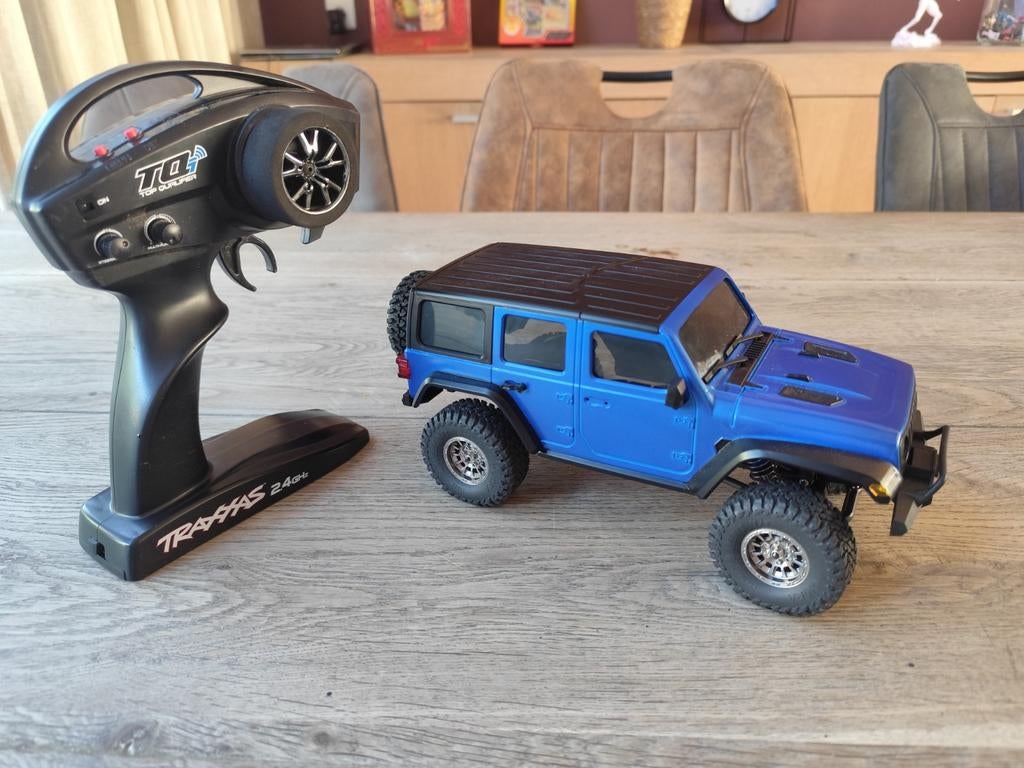 Traxxas TRX4M met upgrades, Ophalen of Verzenden, Zo goed als nieuw
