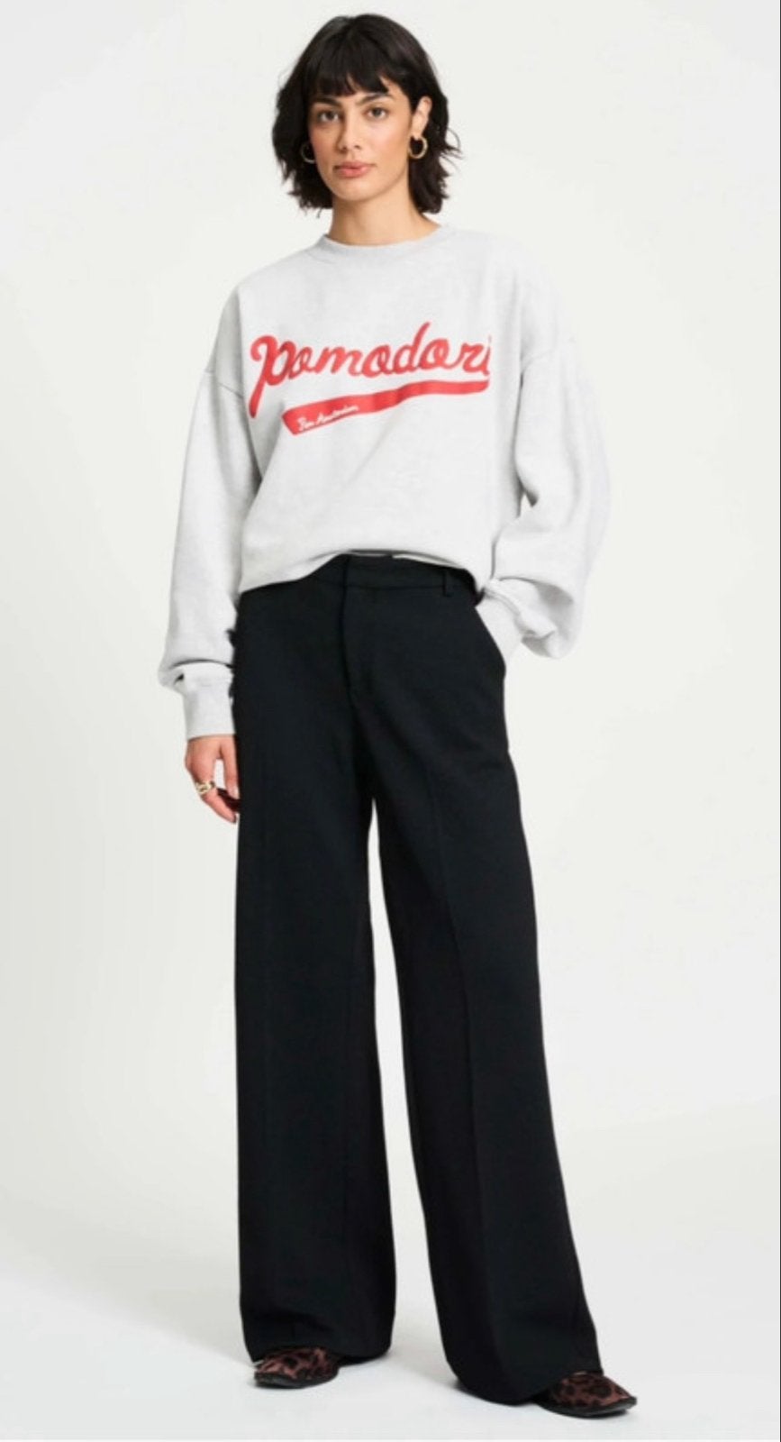 POM Amsterdam Zwarte Broek Maat M, Maat 38/40 (M), Zwart, Ophalen of Verzenden, Lang