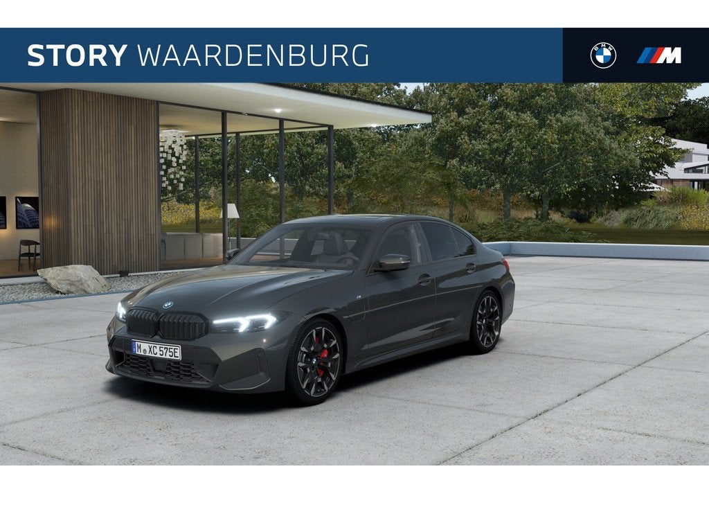 BMW 3 Serie 330e M Sport Automaat / Schuif-kanteldak / Trekh, Automaat, 1998 cc, Achterwielaandrijving, Zwart