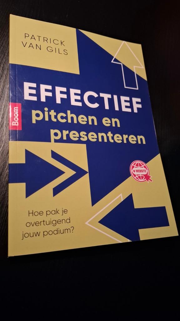 Patrick van Gils - Effectief pitchen en presenteren, Boeken, Wetenschap, Zo goed als nieuw, Sociale wetenschap, Ophalen of Verzenden