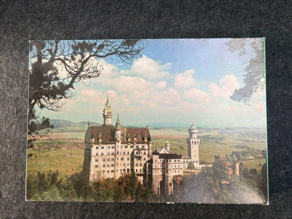 Puzzel kasteel Neuschwanstein, Ophalen of Verzenden, 500 t/m 1500 stukjes, Gebruikt, Legpuzzel