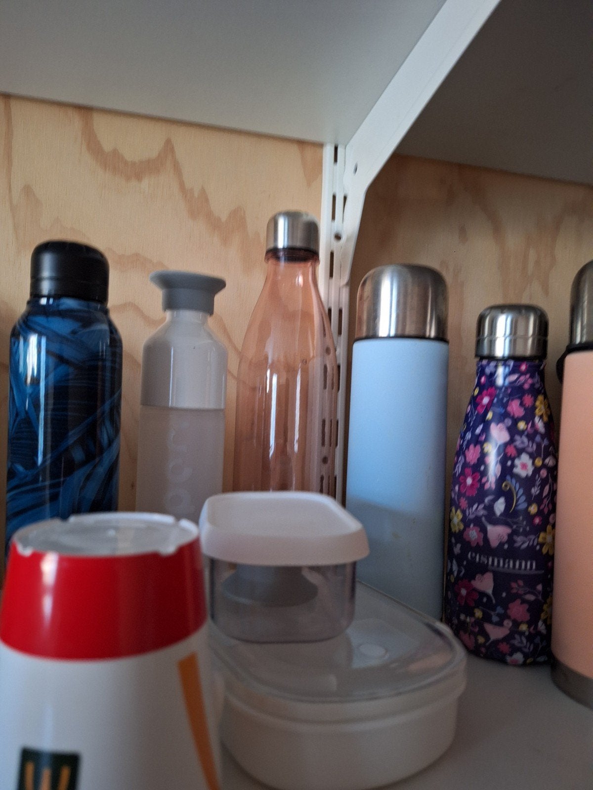 Diverse waterflessen en lunchbox, Kunststof, Ophalen of Verzenden, Overige merken, Overige typen