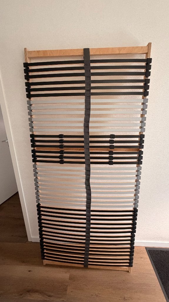Lattenbodem 90x200, Ophalen, 90 cm, Eenpersoons, Zo goed als nieuw