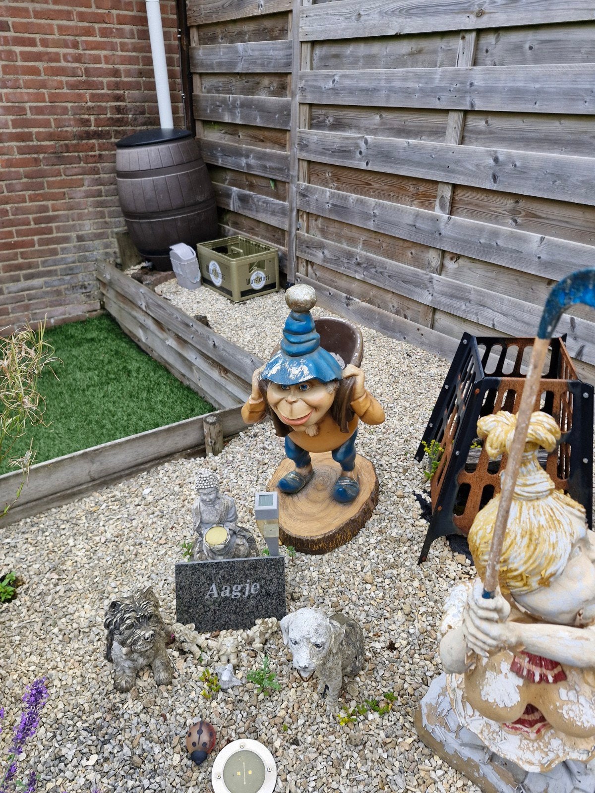 Grote Laaf beelden voor binnen en buiten, Ophalen, Gebruikt