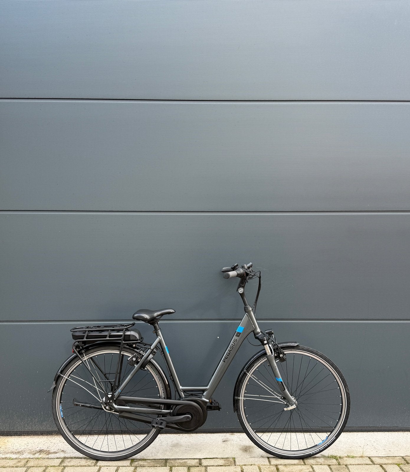 Pegasus Piazza E7F middenmotor elektrische fiets 400WH, Minder dan 10 versnellingen, 53 tot 56 cm, Zo goed als nieuw, Ophalen