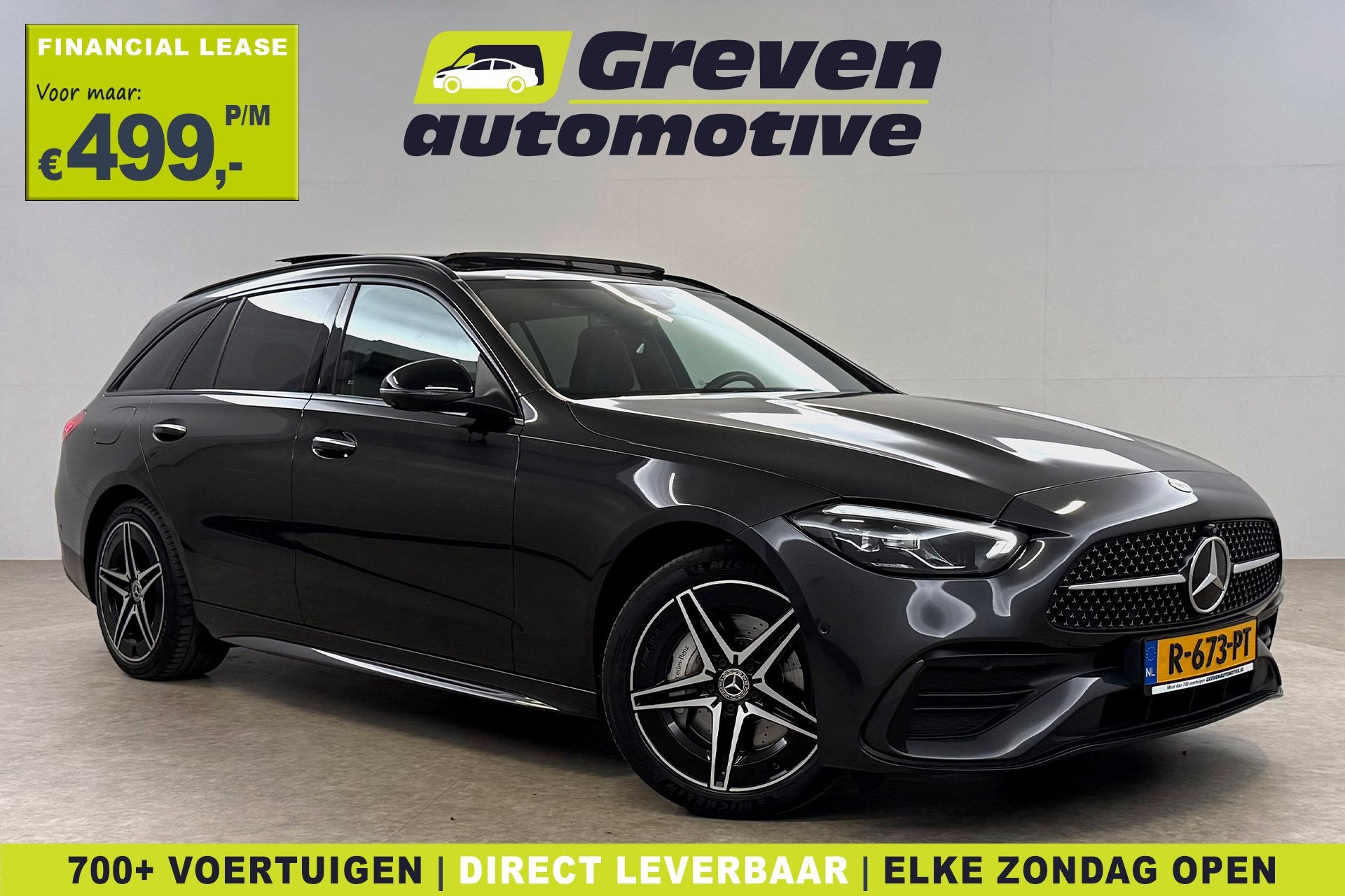 Mercedes-Benz C-Klasse C300 e AMG | Pano | 360 | Burmester, Auto's, Automaat, Achterwielaandrijving, Euro 6, 4 cilinders
