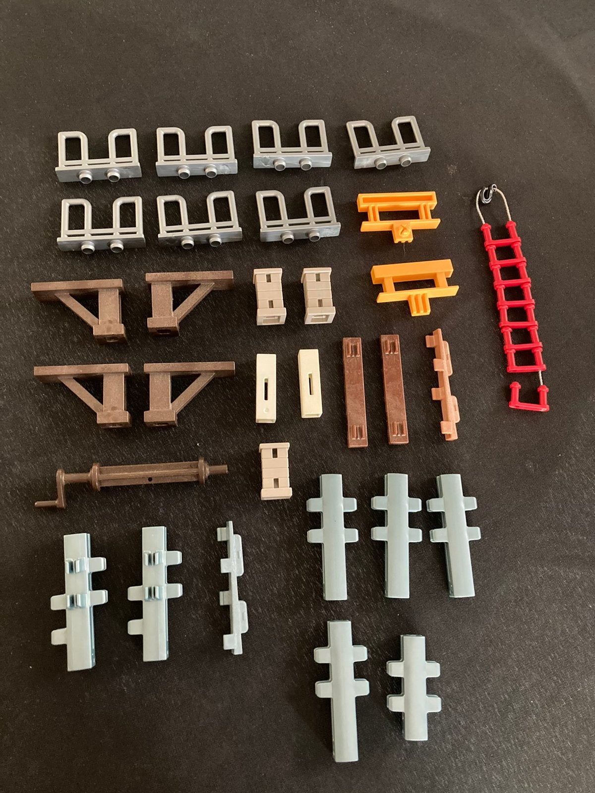 Playmobil touwladder , hekjes ed…, Ophalen of Verzenden, Zo goed als nieuw