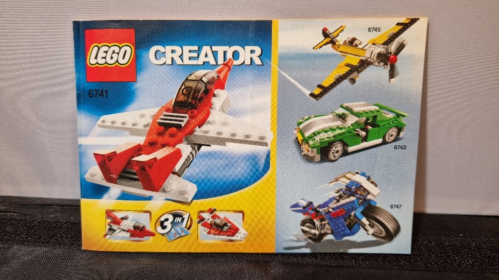 Lego Creator 6741 Mini Jet (3-in-1), Gebruikt, Lego, Inclusief instructies, Ophalen of Verzenden