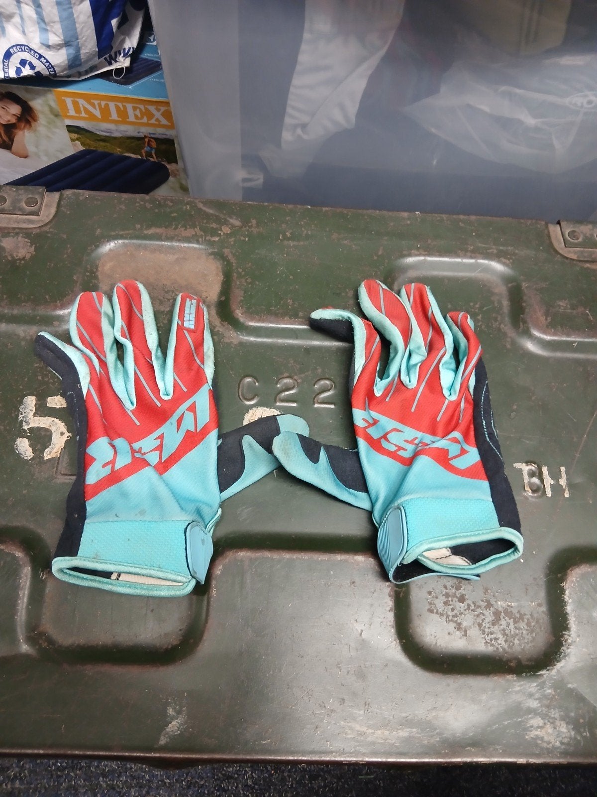 cross handschoenen, Motoren, Kleding | Motorkleding, Ophalen of Verzenden, Tweedehands, Handschoenen
