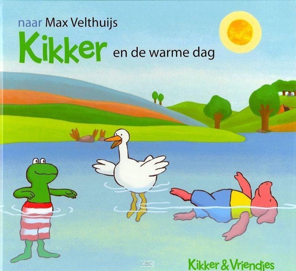 Kikker en de warme dag - NIEUW BOEK, Boeken, Fictie algemeen, Max Velthuijs, Jongen of Meisje, Nieuw