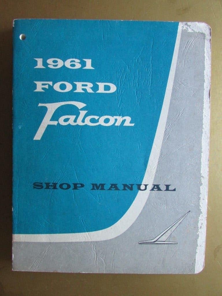 1961 FORD Falcon Shop Manual, Engels, Ophalen of Verzenden
