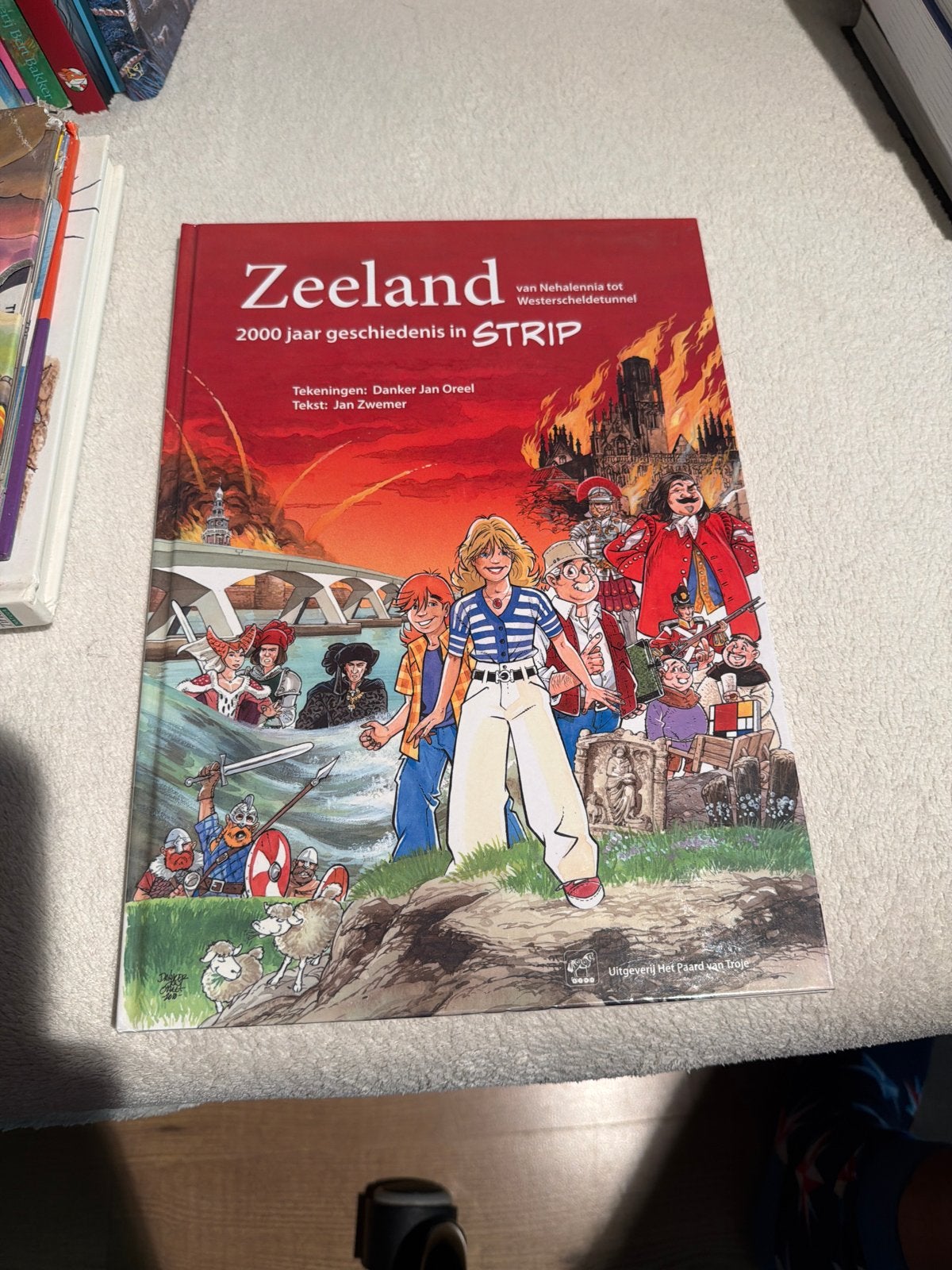 Zeeland: 2000 jaar geschiedenis in strip, Eén stripboek, Ophalen of Verzenden, Zo goed als nieuw