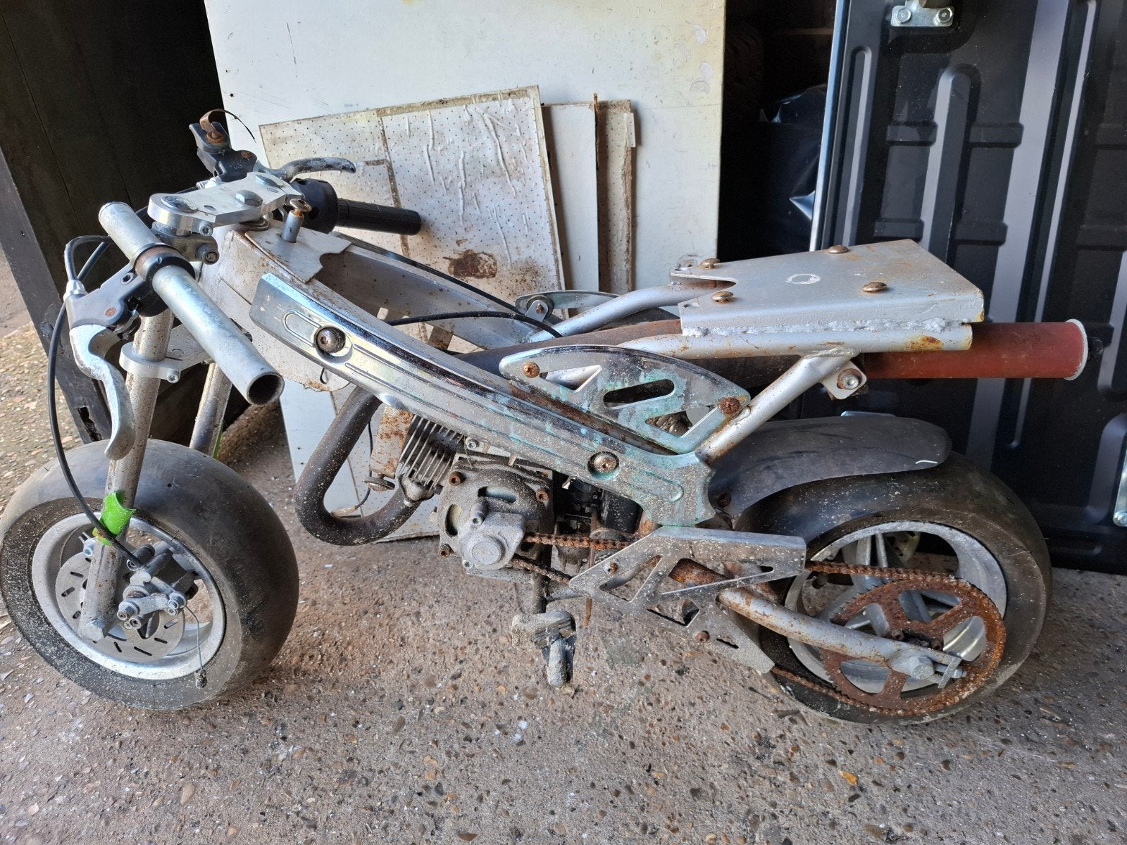 Minibike, Fietsen en Brommers, Minibikes, Midibikes en Pitbikes, Ophalen, Gebruikt, Overige typen