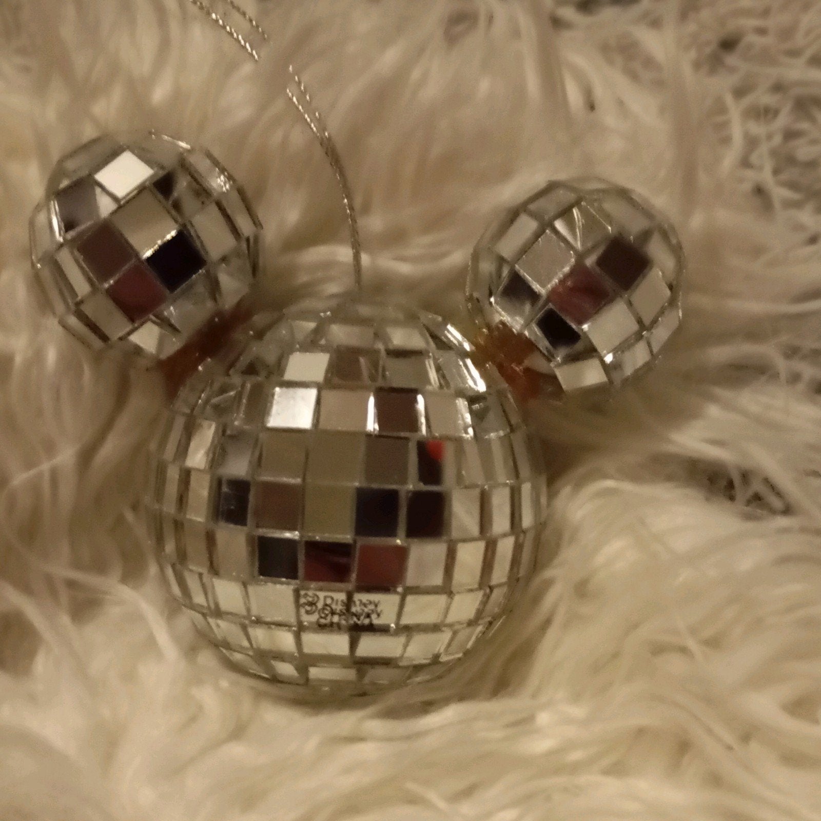 ORGINEEL DISNEY HANGER VAN SPIEGEL  GLAS NU 15€ ZIE FOTO,S., Diversen, Kerst, Ophalen of Verzenden