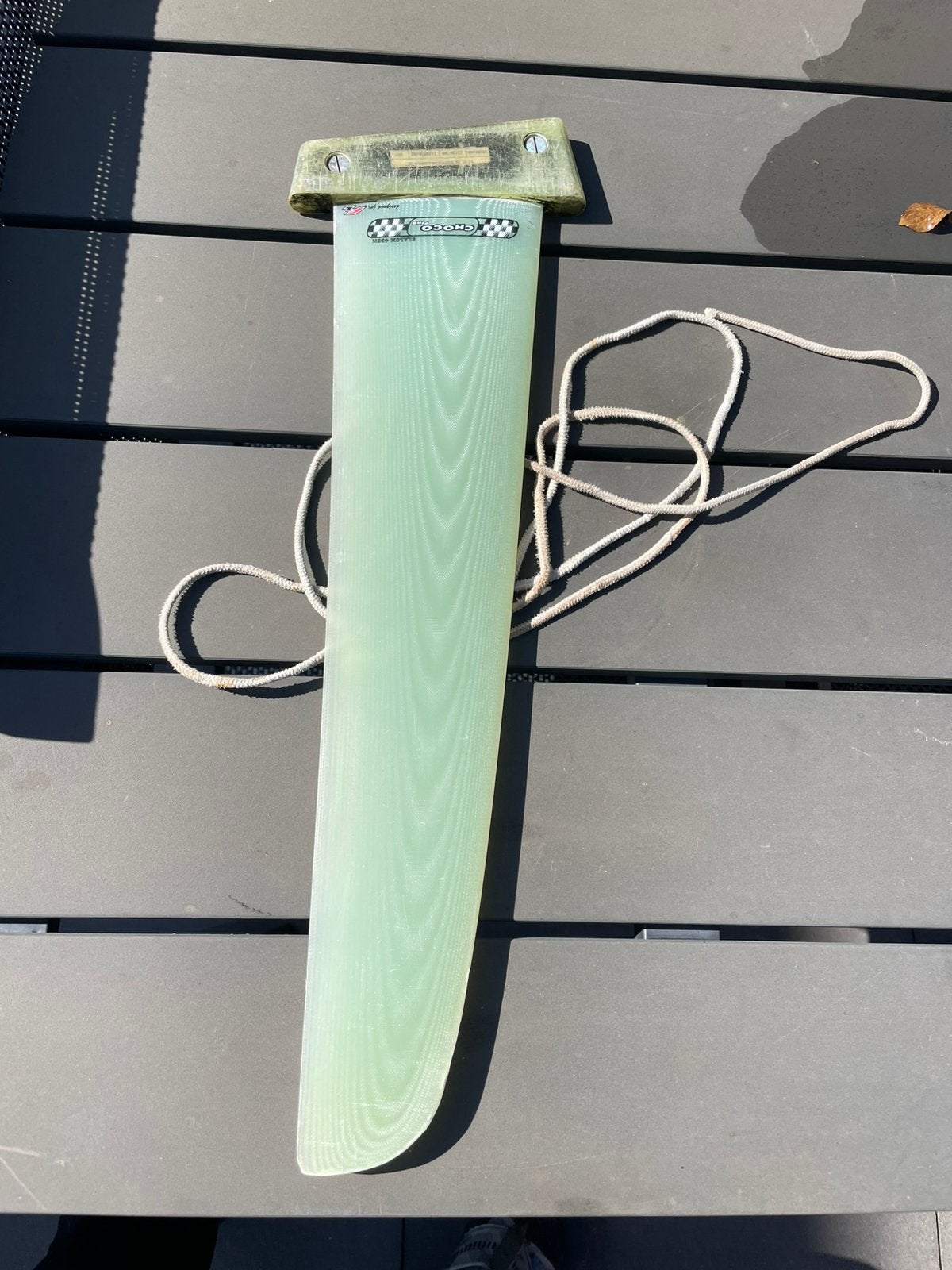 Choco vin 46cm tuttle box, Watersport en Boten, Ophalen of Verzenden, Zo goed als nieuw, Overige typen