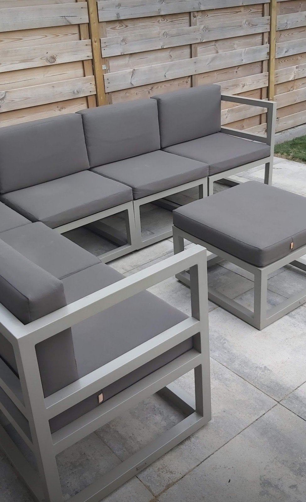 Life loungeset all weather, Tuin en Terras, Ophalen, Gebruikt, Aluminium