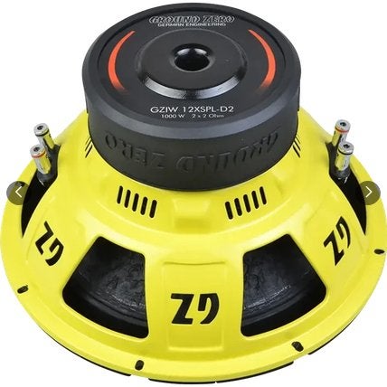 Ground Zero GZIW 12XSPL-D2 HQ 12 inch SPL Subwoofer 1000W, ., Nieuw, Ophalen of Verzenden, .