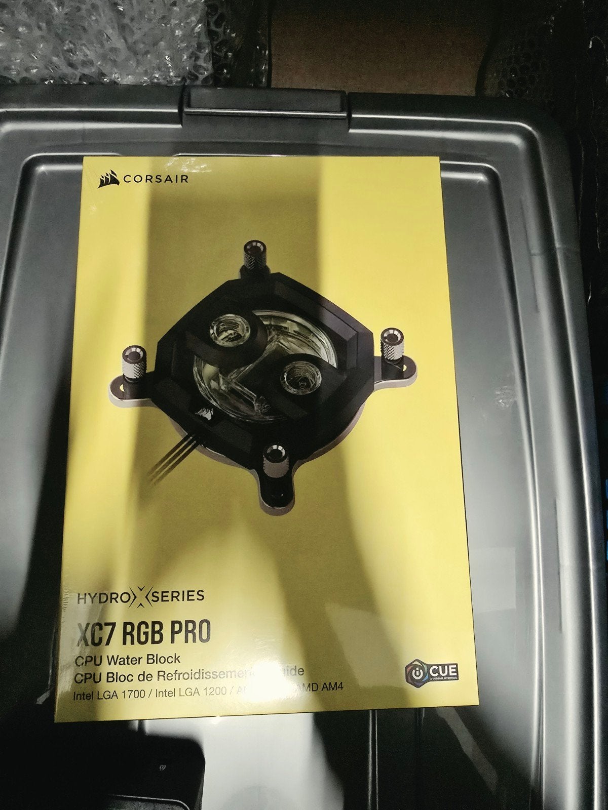 Corsair Hydro X Series XC7 RGB PRO CPU Water Block, Computers en Software, Ophalen of Verzenden, Nieuw, Waterkoeling