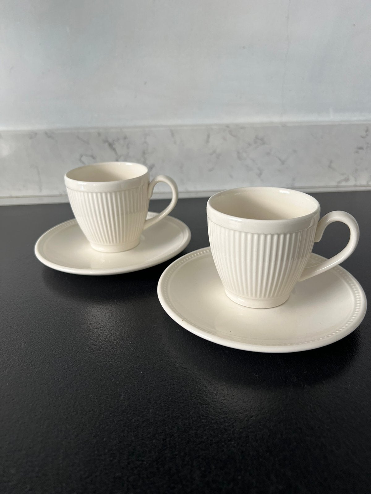 Kop en schotels Wedgwood Windsor., Ophalen of Verzenden, Zo goed als nieuw, Porselein, Kop(pen) en/of Schotel(s)