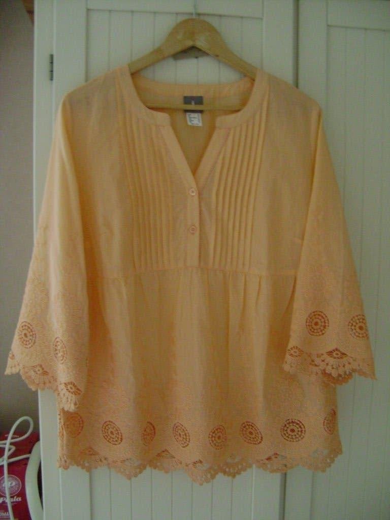 Blouse maat 42 Zalm, Ophalen, Overige kleuren, Maat 42/44 (L), Nieuw