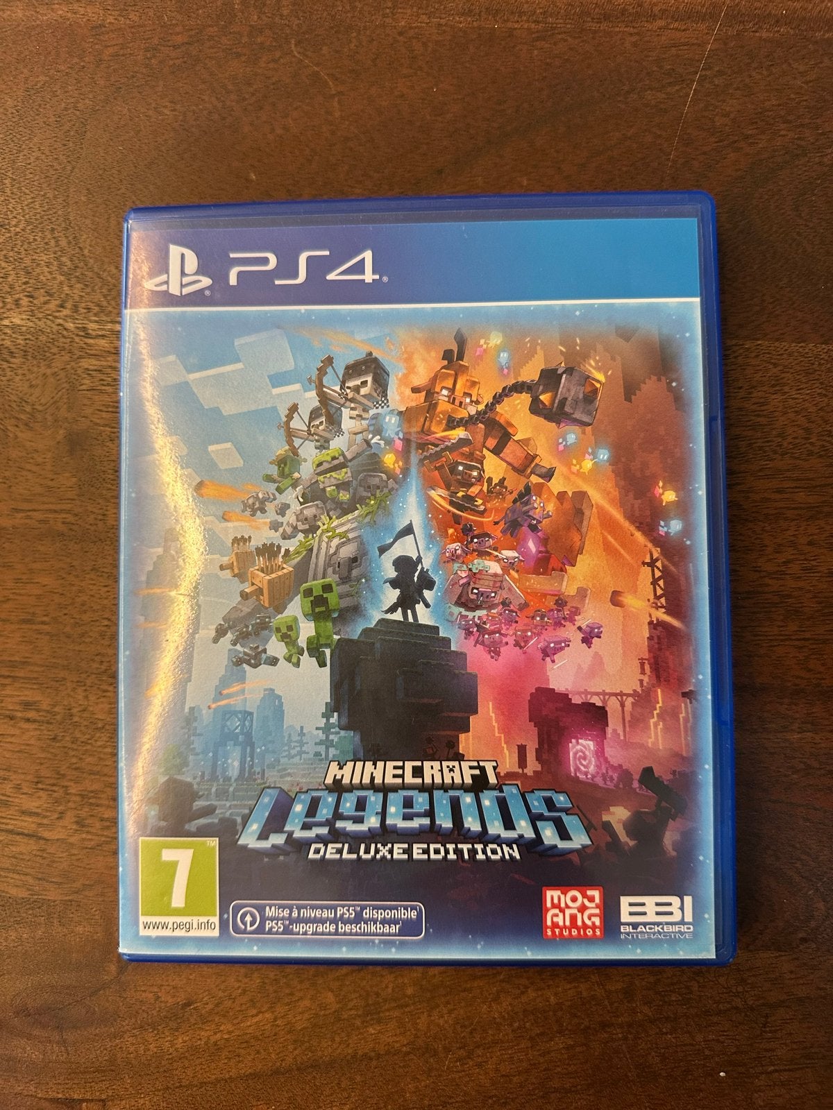 Minecraft Legends Deluxe Edition PS4 - Zo goed als nieuw, Online, Gebruikt, 1 speler, Ophalen of Verzenden