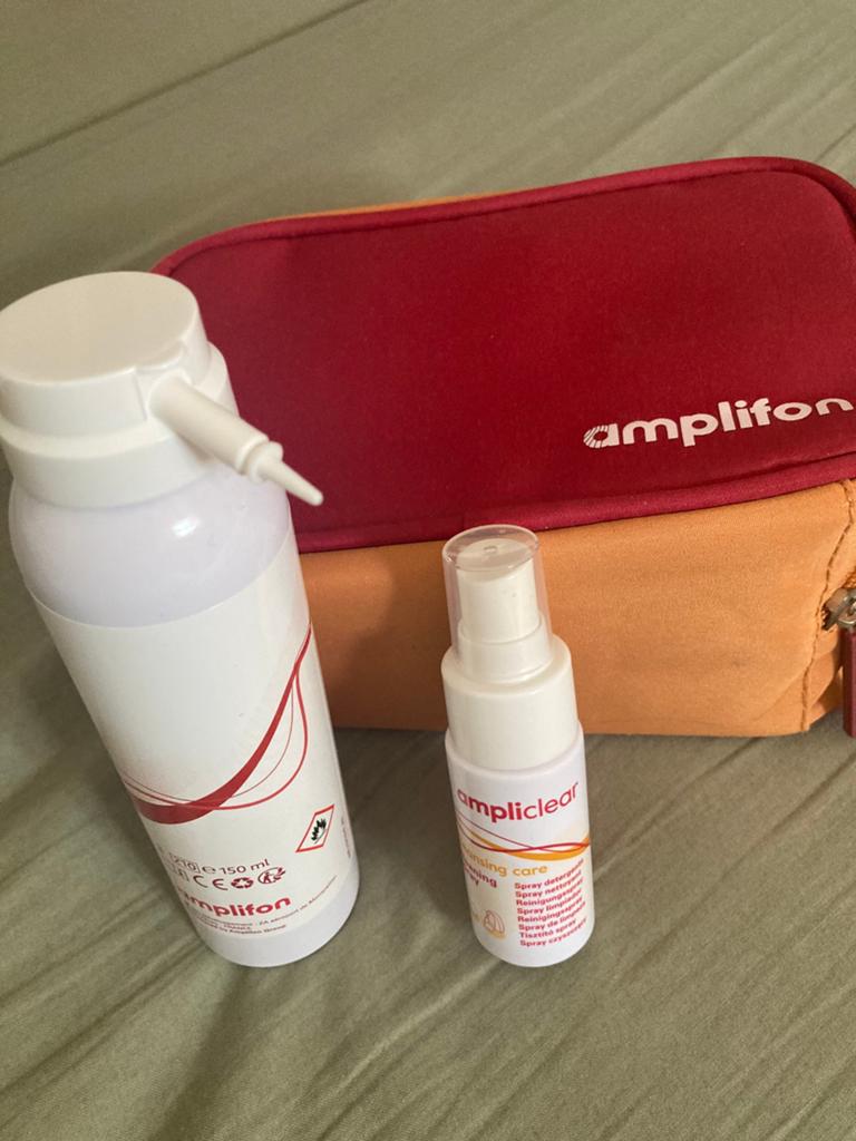 Reinigingsset amplifon voor hoorapparaat., Ophalen, Nieuw