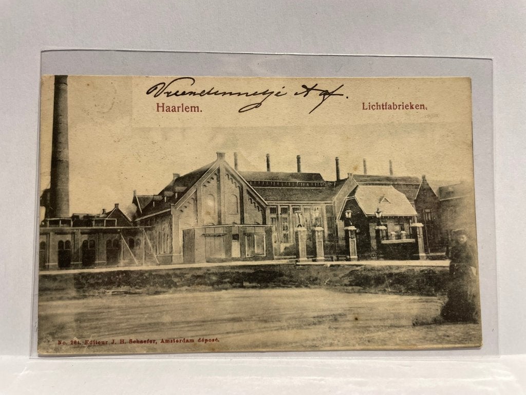 Haarlem - Lichtfabrieken, Verzenden, Voor 1920, Gelopen, Noord-Holland