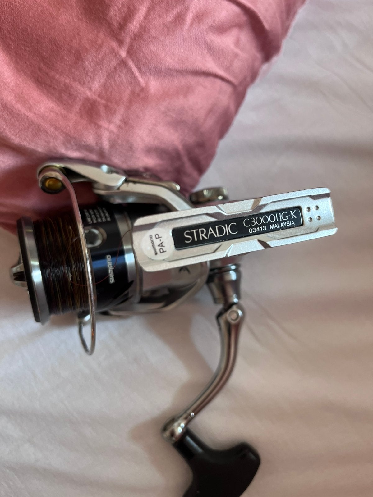 Gezocht: Reservespoel shimano stradic C3000 HG-K, Ophalen of Verzenden, Zo goed als nieuw, Molen
