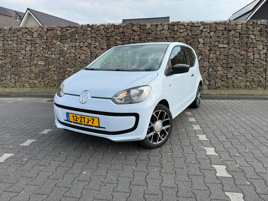 Volkswagen up! 1.0 50KW Ecofuel 2013 Blauw Carplay GTI Velg, Auto's, Voorwielaandrijving, Up!, CNG (Aardgas), Origineel Nederlands