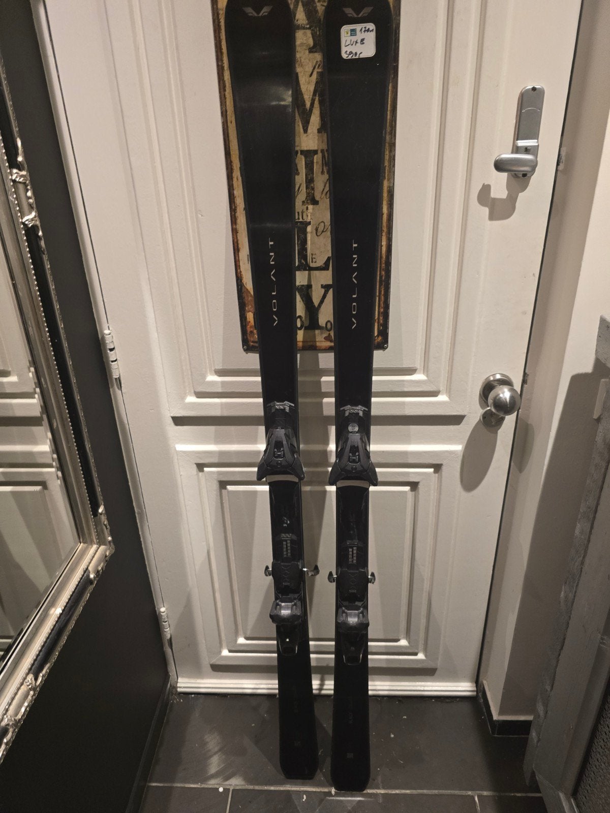 170cm VOLANT BLACK  LUXE GEVORDERD/EXPERT SKI, Overige merken, 160 tot 180 cm, Ophalen of Verzenden, Zo goed als nieuw