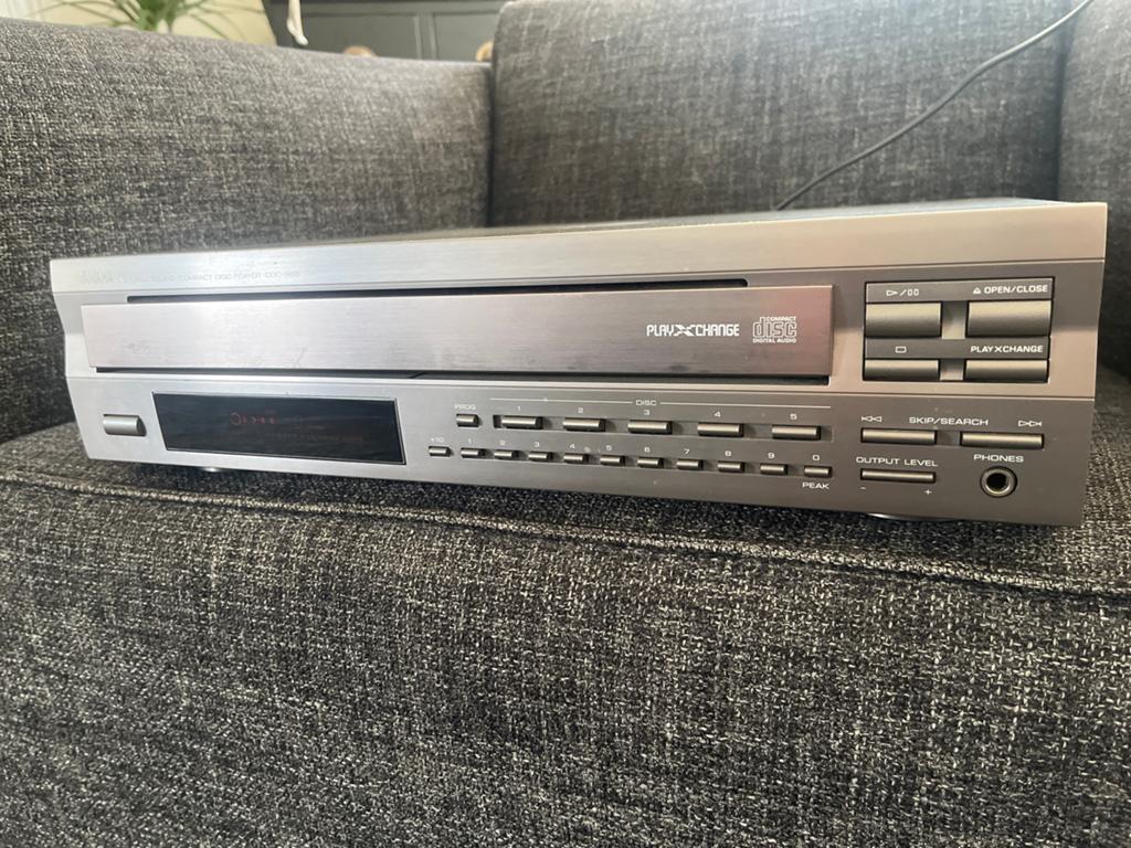 Yamaha Natural Sound CD-wisselaar CDC-665, Ophalen of Verzenden, Zo goed als nieuw, Overige merken, Wisselaar
