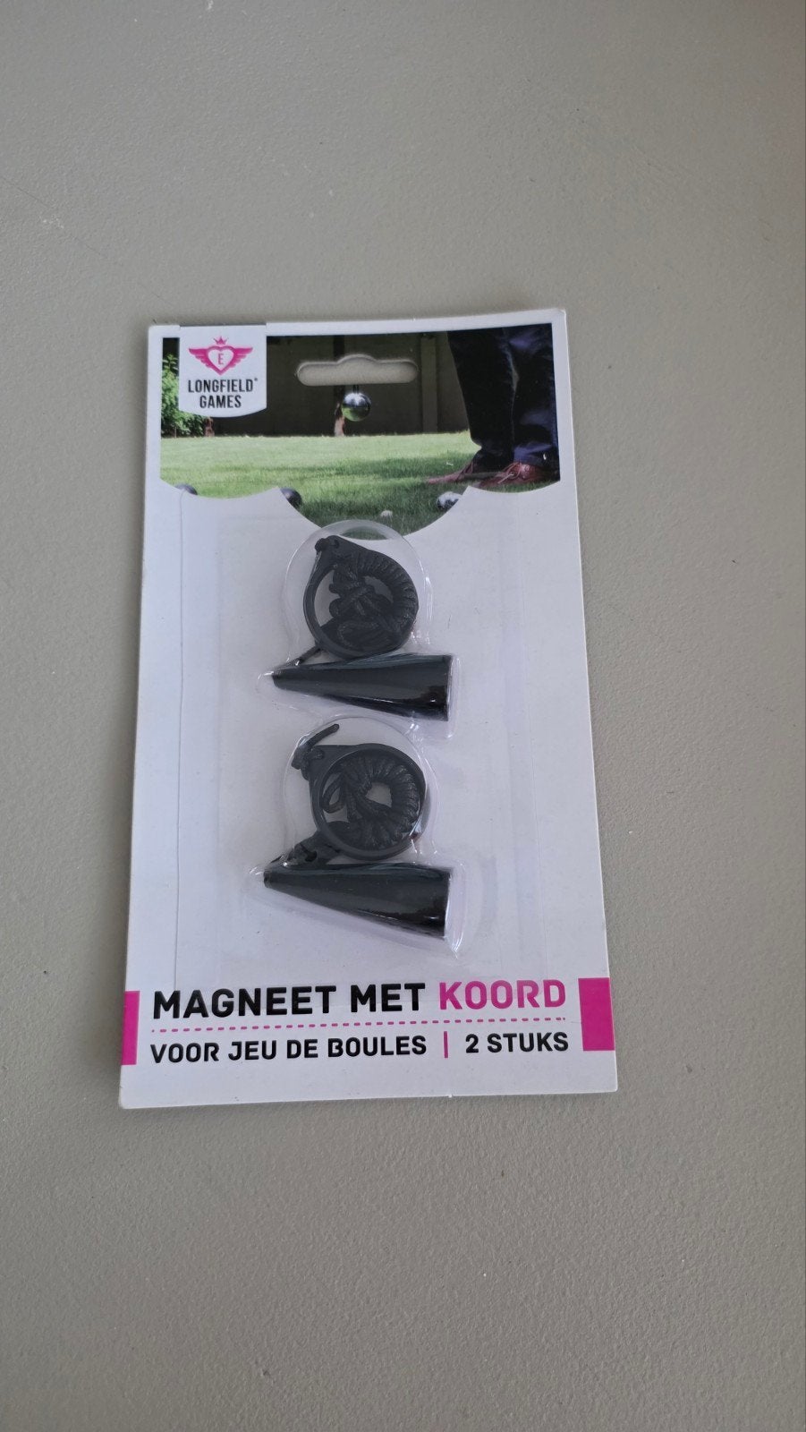 Longfield Games Magneet koord Jeu de Boules, Hobby en Vrije tijd, Overige Hobby en Vrije tijd, Ophalen of Verzenden