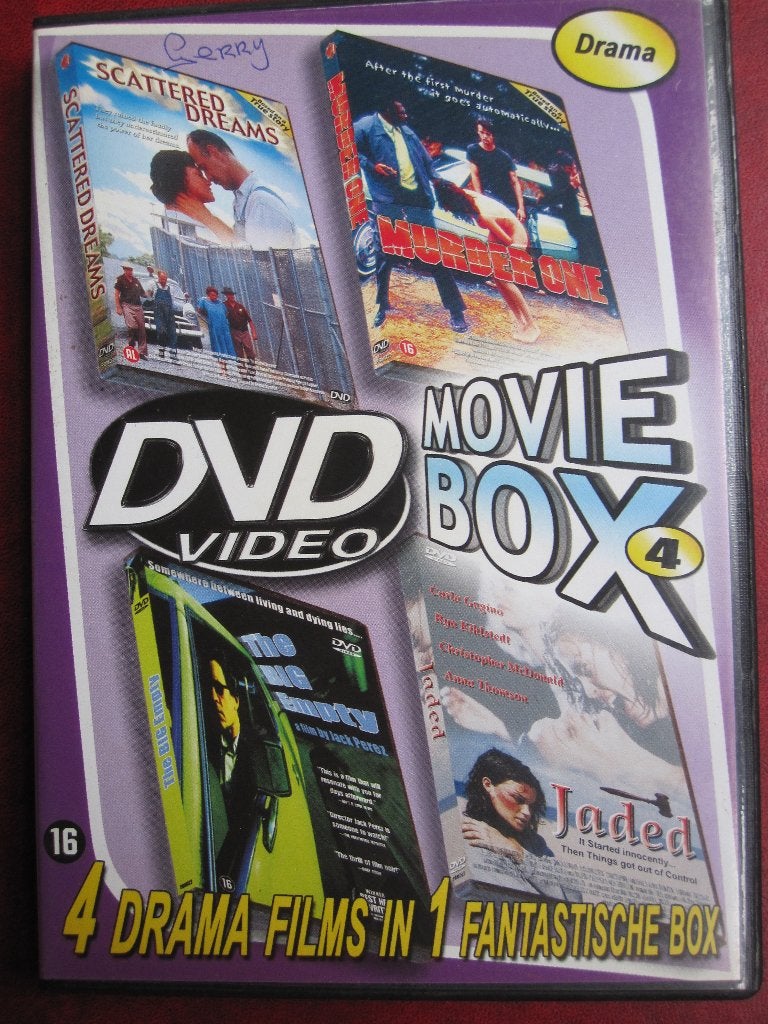 DVDvideo Moviebox 4 (4 films op 2 disc), Engels, Vanaf 16 jaar, Nederlands, Overige genres
