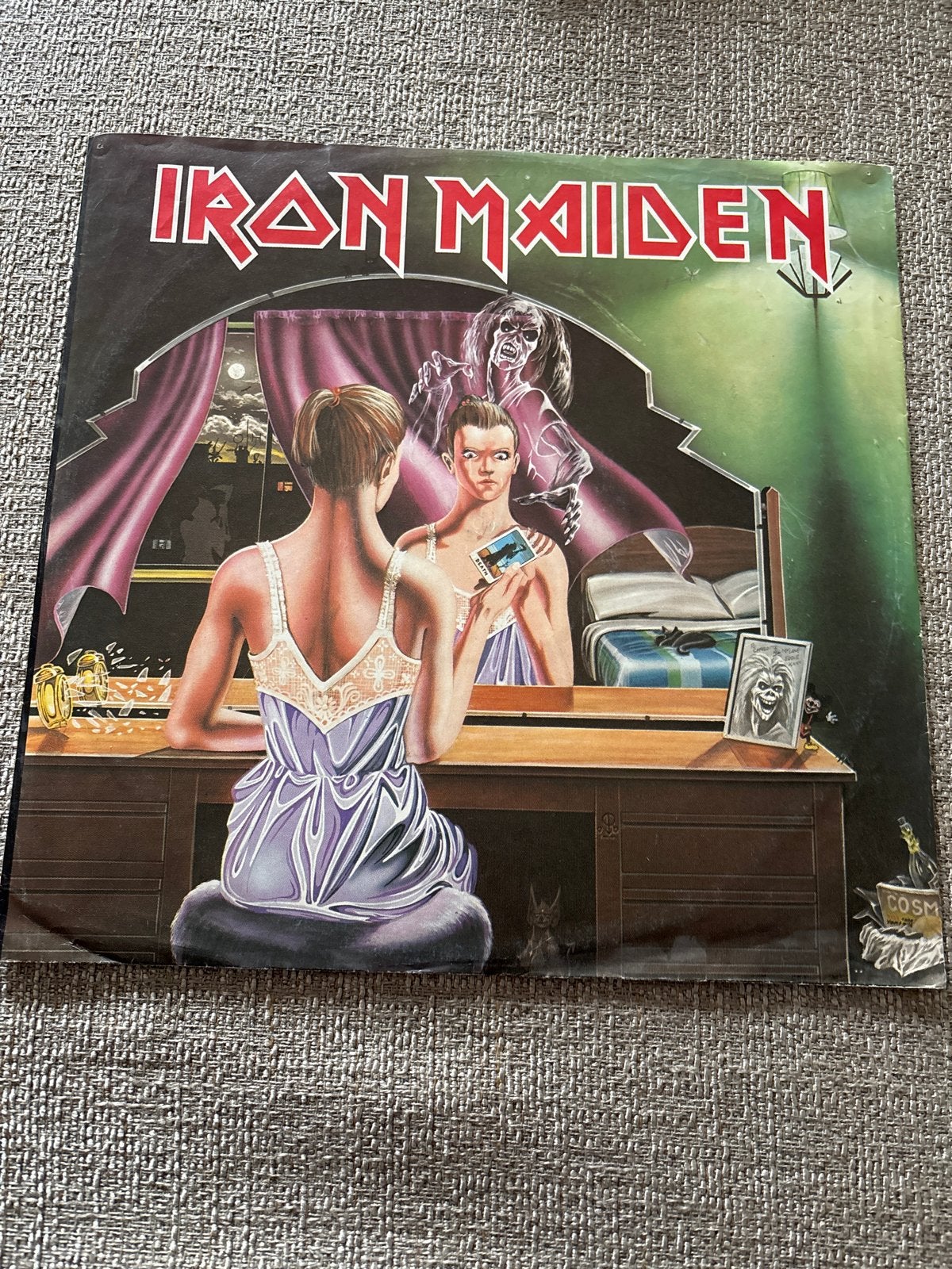 Iron Maiden - Twilight Zone / Wrathchild (7 inch single), Gebruikt, Hard Rock, Originele persing, 7 inch