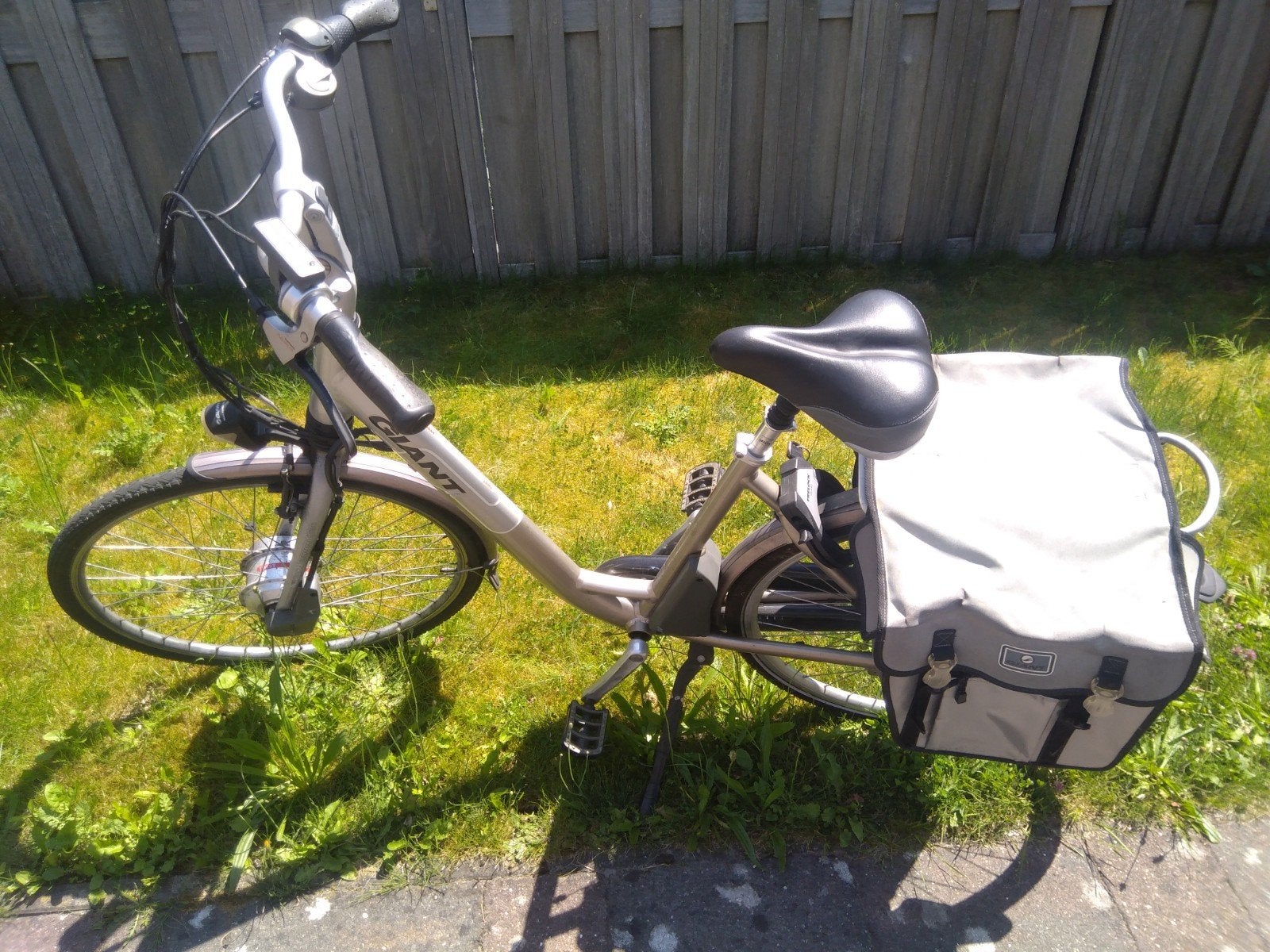 Giant Twist Comfort CS elektrische fiets met fietstassen, Ophalen of Verzenden