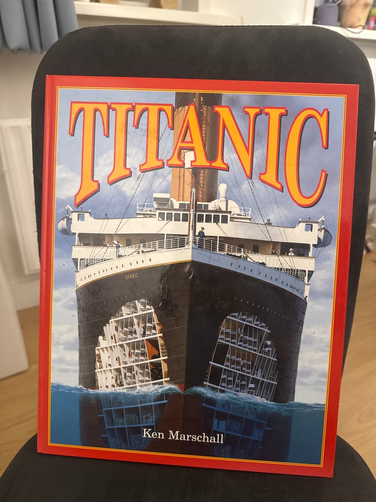 Titanic Boek - Ken Marschall - Groot Formaat, Ophalen of Verzenden, Zo goed als nieuw
