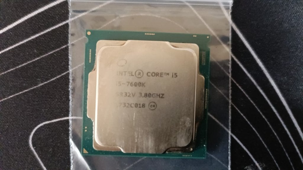Intel Core i5-7600K 3.8 GHz, Ophalen, LGA 1151, Gebruikt, 4-core