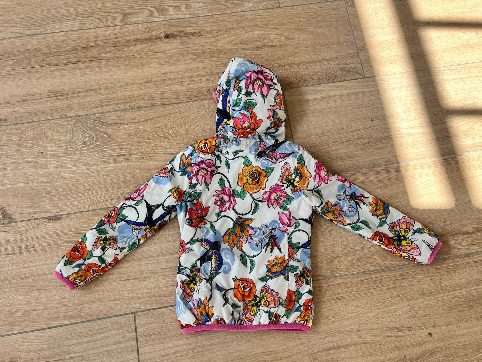 Mooie reversible Vingino meiden zomerjas maat 116, Kinderen en Baby's, Kinderkleding | Maat 116, Ophalen of Verzenden, Zo goed als nieuw