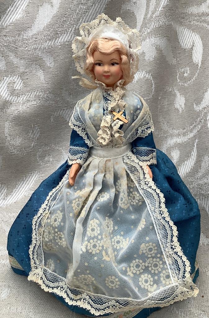 Savoye Frans vintage pop, 20 cm, streekdracht, Ophalen of Verzenden, Zo goed als nieuw, X, Pop